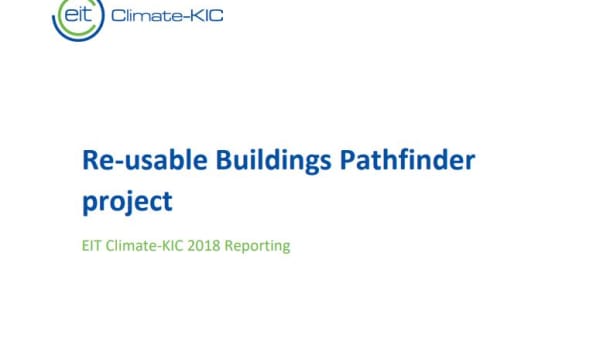 Re-usable Buildings Pathfinder